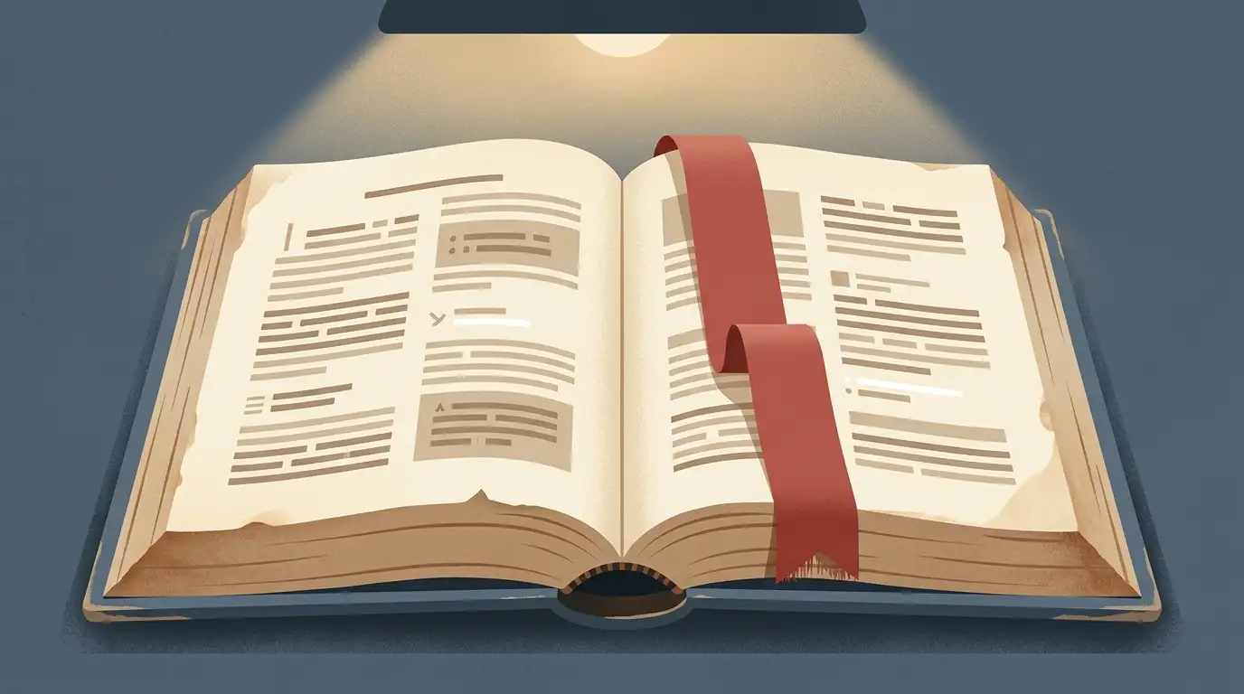 Stylised illustration of an open UK statute book opened at Section 33 of the Gambling Act 2005 with a calm reading-light overlay